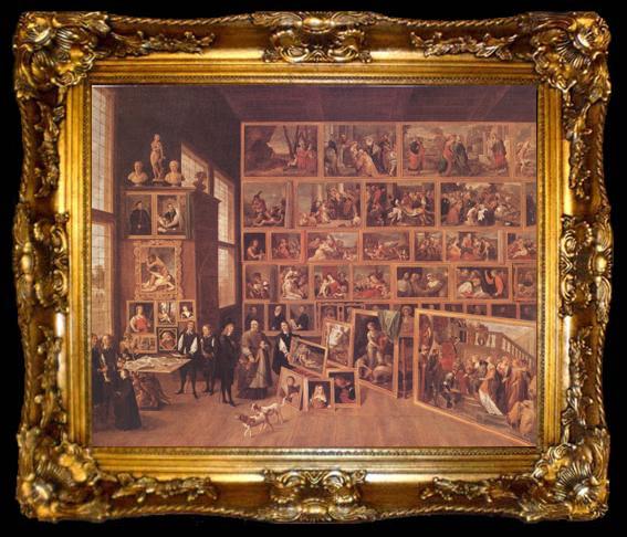framed  David Teniers The Archduke Leopold (nn03), ta009-2